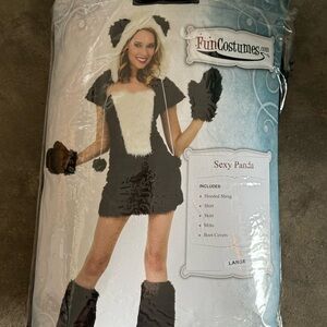 FunCostumes Women's Panda Costume - Black and White